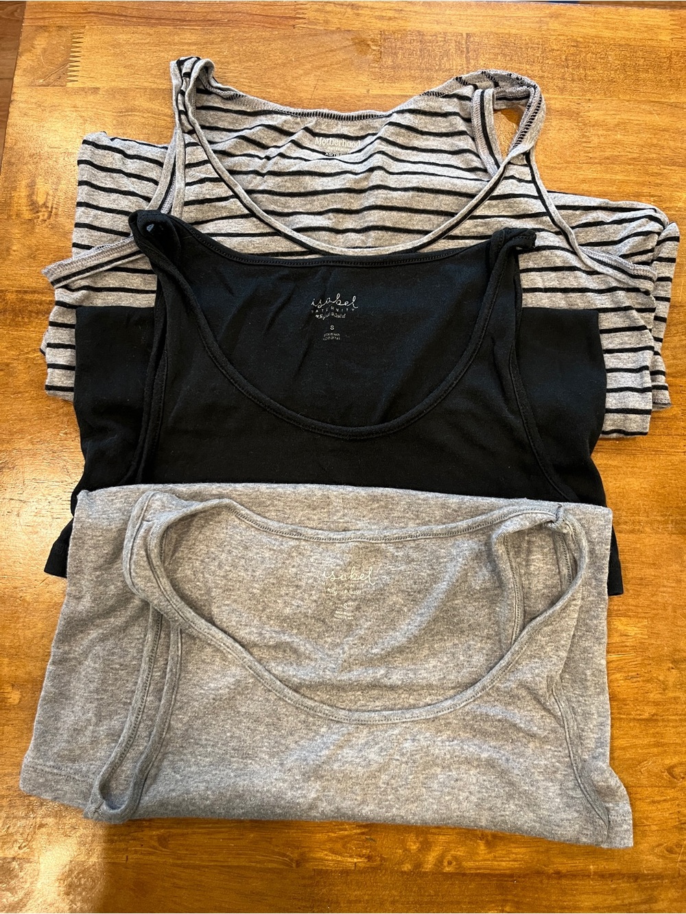 3 Maternity Tanks - Small
